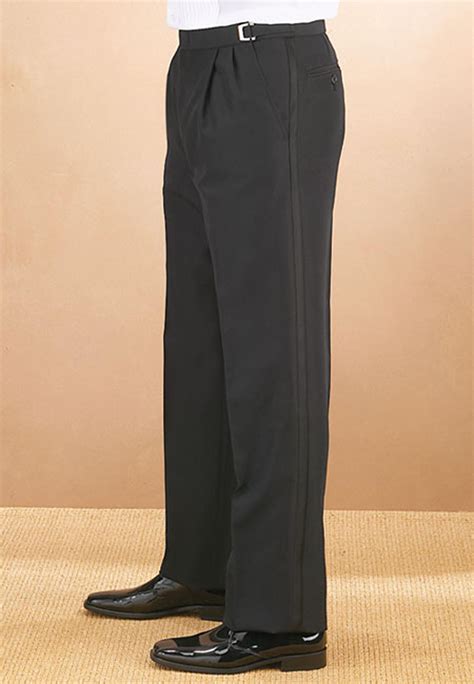 Mens Tuxedo Trousers Formal Wear Ictus Limited