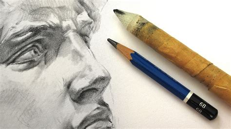 Includes da vinci, van gogh, rembrandt and caravaggio. Drawing the Face of David with Pencil and Blending Stump ...
