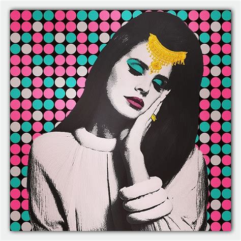 Pop Art Lana Del Ray On Behance