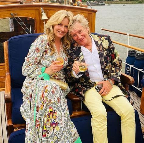 Rod Stewart And Wife Penny Lancaster Mark 14th Wedding Anniversary With Romantic Cruise