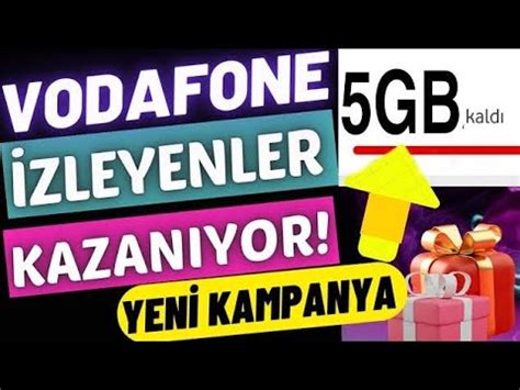 Vodafone Haftalik Gb Nternet Kazanma Takt Yen Takt K Mutlaka