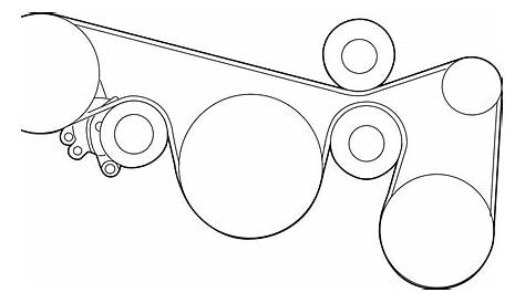 2012 nissan murano belt diagram