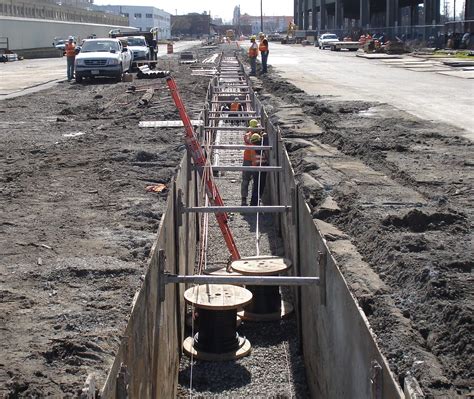 Electrical Line Relocation Trenching For An Underground Flickr