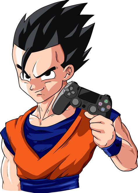 Anime hand png collections download alot of images for anime hand download free with high quality for designers. Ultimate Gohan Holding Ps4 Controller by BlastyCone on ...