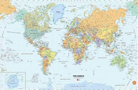 How Many Countries In The World Of 7 Continents And 5 Oceans