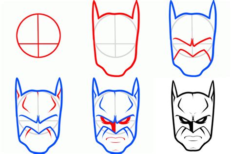 Batman Drawing Step By Step How To Draw Batman In Retro Dc Comics