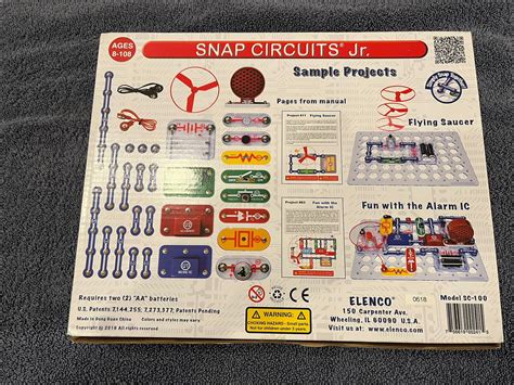 Snap Circuits Jr By Elenco Contains Over 30 Parts Build 100