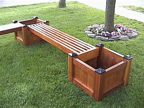 Plans for potting benches, tree benches, planter benches, deck benches, garden benches and more outdoor bench. Backyard Garden With Wooden Bench Ideas 190 | Deck ...