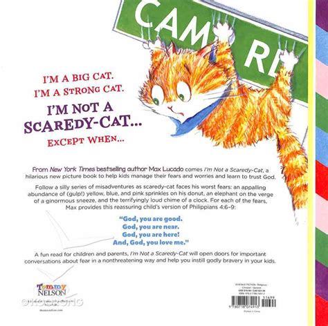 Im Not A Scaredy Cat By Max Lucado Koorong