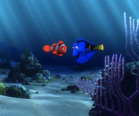 Finding Nemo Coral Reef Scene