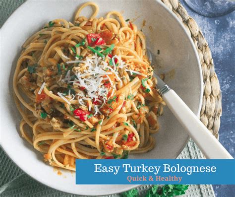 Easy Turkey Bolognese Quick And Healthy Carrie S Kitchen