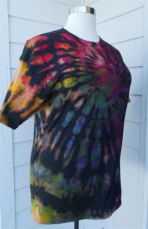 2xl Reverse Dyed Bleach Dyed Ice Dyed Tie Dyed Tshirt