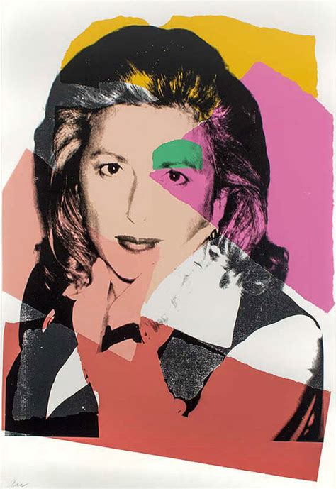 Andy Warhol Marcia Weisman Screenprint 1975 Screen Print S
