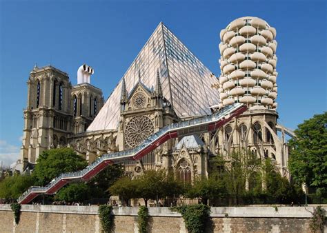 Voici Les Projets De Reconstruction De Notre Dame De Paris Les Plus Fous
