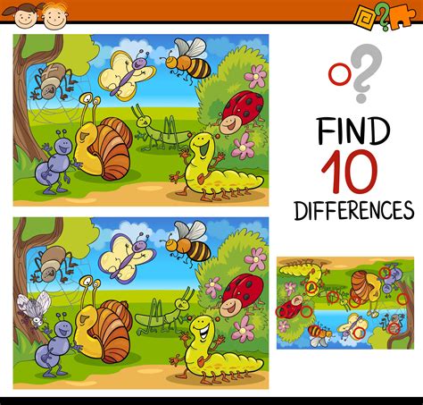 Kwstorytime Inspirationalmotivational Stories Find 10 Differences