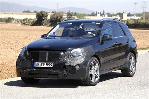 See trim levels and configurations 2015 Mercedes ML63 AMG Spied - BenzInsider.com - A ...