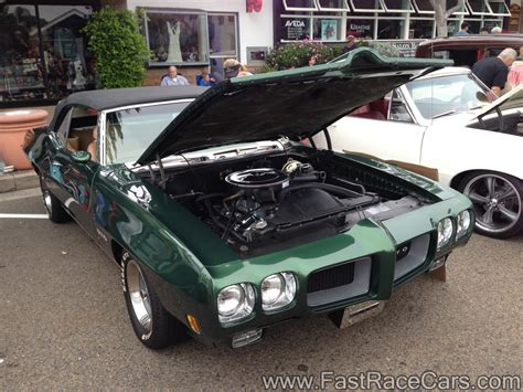 Muscle Cars Gto Picture Of Dark Green Convertible 1970 Pontiac Gto