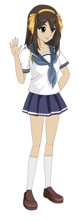 Haruhi Suzumiya Goanimate Anime Png By Autism79 On Deviantart