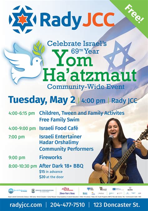 Yom Haatzmaut Celebration Jewish Federation Of Winnipeg