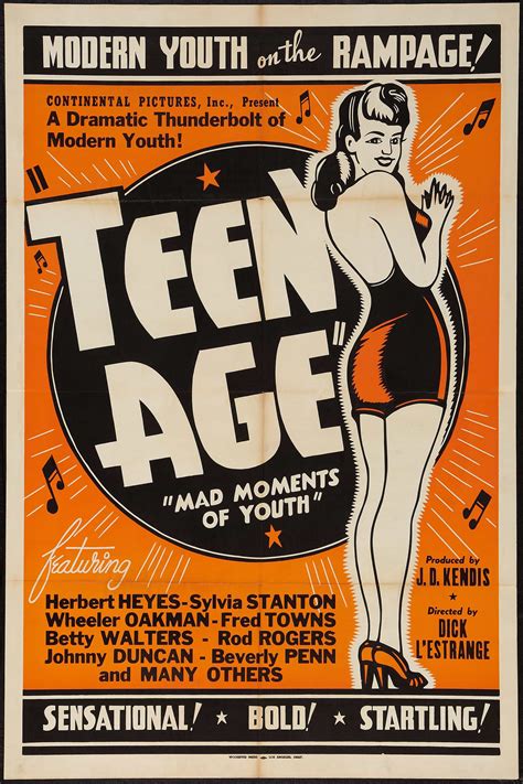 Vintage American Poster Mad Moments Of Youth