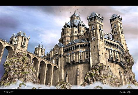 Fanciest Castles Adv ★ Paladins Quest Фэнтези рисунки Пейзажи
