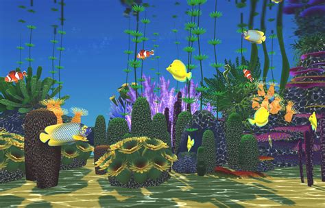 Working On An Aquarium Game 3583 Bytes