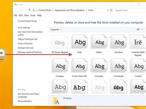 How to install fonts in windows 7, and windows 8.1, how to preview fonts, delete fonts, hide them or show them again, when required. How to add, remove and modify fonts in Windows 10 - CNET