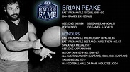 East Fremantle and Geelong champion Brian Peake inducted into the AFL ...