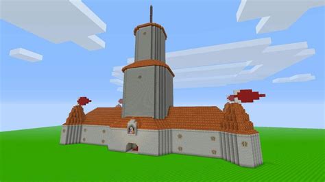 Super Mario 64 Castle Minecraft Map Ill Keep Updating This With My