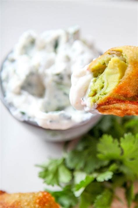 The avocado eggs rolls @ cheesecake factory have a tamarind dipping sauce which isn't something i can get at my local small town grocery. Crispiest Avocado Egg Rolls (Copycat Recipe) - Baking Beauty