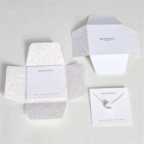 Jewelry Packaging Accessoriescustom Jewelry Cardswholesale Silver