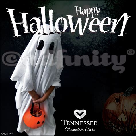 Happy Halloween Ghost Facebook Adfinity