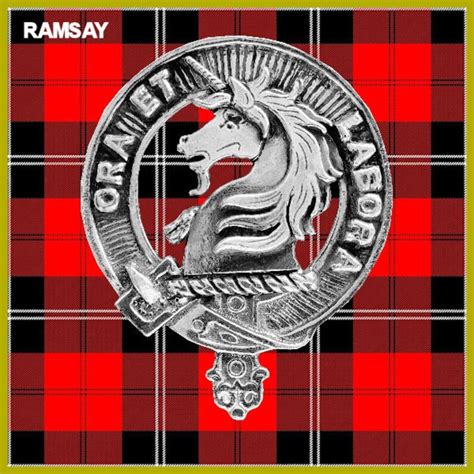 Ramsay Clan Crest Scottish Cap Badge Cb02 Etsy