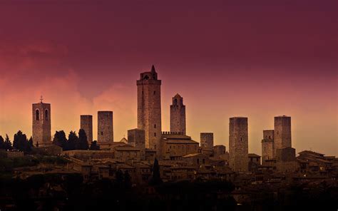 medieval skyline the famous towers of san gimignano san g… flickr