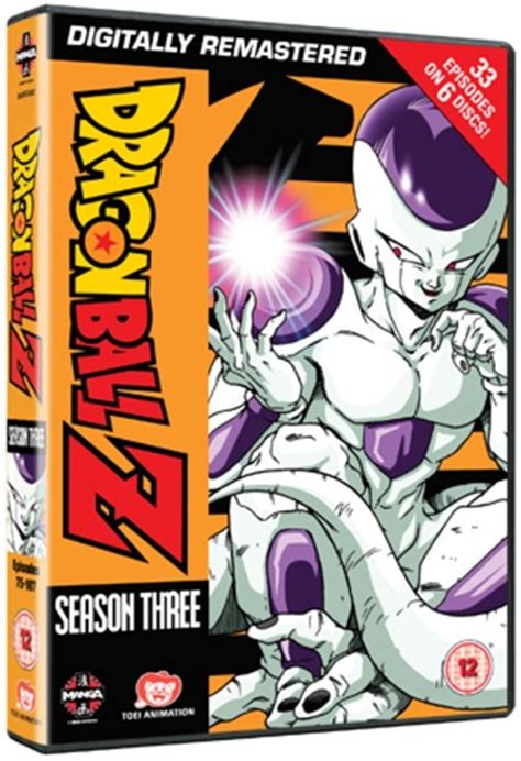 Dragon Ball Z Season 3 Dvd Box Set Free Shipping Over £20 Hmv Store