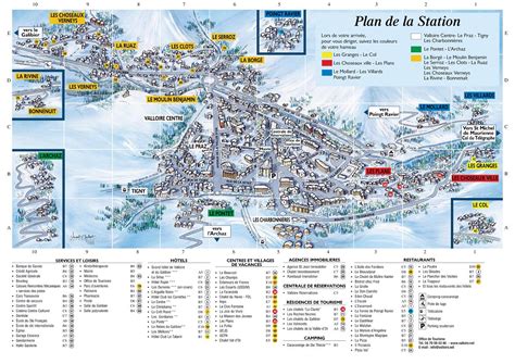 Maps Of Valloire Ski Resort In France Sno