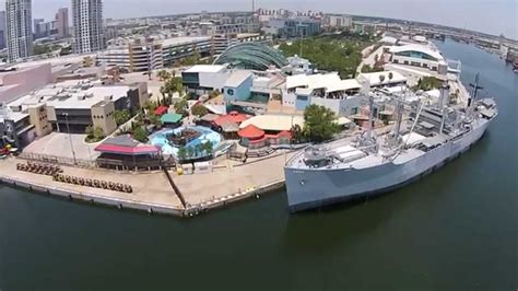 Ss American Victory Florida Aquarium Port Of Tampa W Dji Phantom 2