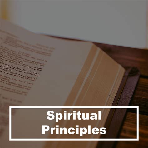 Spiritual Principles From The Heart Church Ministries®