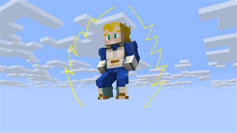 Ball will also give various positive effects. Vegeta Minecraft Skin