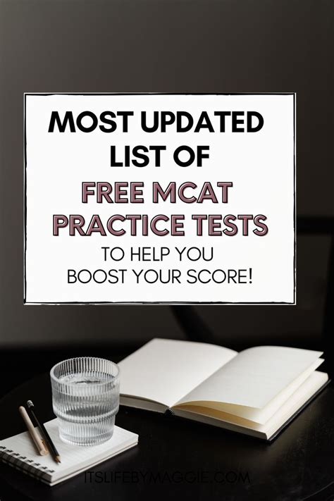 The Most Update List Of Free MCAT Practice Tests To Help You Boost Your Test Score Mcat Study
