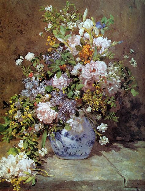 Spring Bouquet 1866 Pierre Auguste Renoir