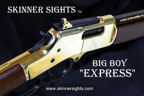 Wts New In Package Skinner Henry Big Boy Express Black Gold Sight