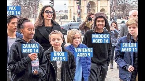 Angelina Jolie And Her 6 Kids Grown Up Latest Pics 2019
