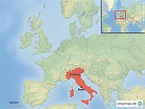 StepMap - Rom - Landkarte für Italien