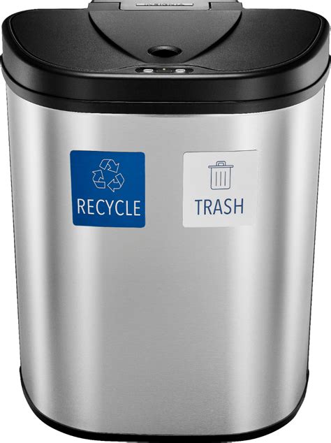 Insignia™ 18 Gal Automatic Trash Can Stainless Steel Ns Atc18dss1