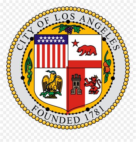 City Of Los Angeles City Of Los Angeles Seal Clipart 3918481