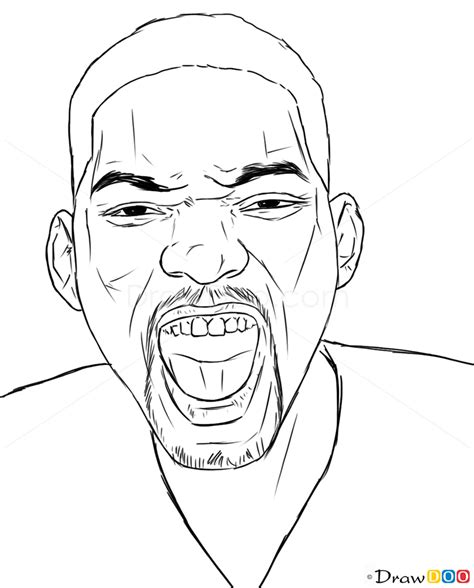 How To Draw Will Smith Celebrities How To Draw Drawing Ideas Draw
