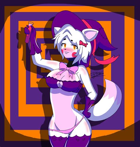 ThisIsDJLC (COMMS OPEN) on Twitter: "Fnia Halloween Mangle (Witch) #