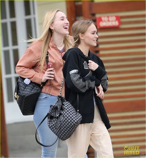 Lily Rose Depp Grabs Lunch With Harley Quinn Smith Ash Stymest Photo