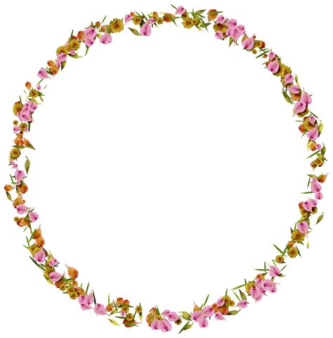 Freebie Cu Floral Frame Hg Designs